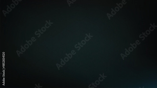 Fototapeta Abstract Gradient Dark Teal Backdrop For Digital Display