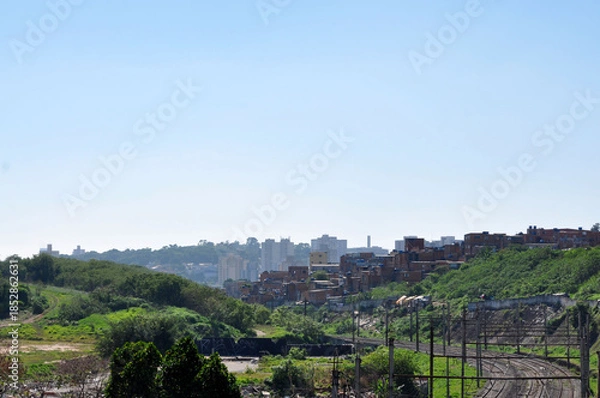 Obraz Carapicuíba train line 
