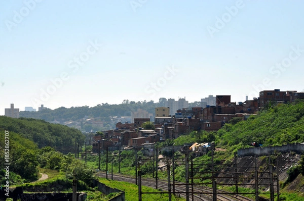 Obraz Carapicuíba train line 