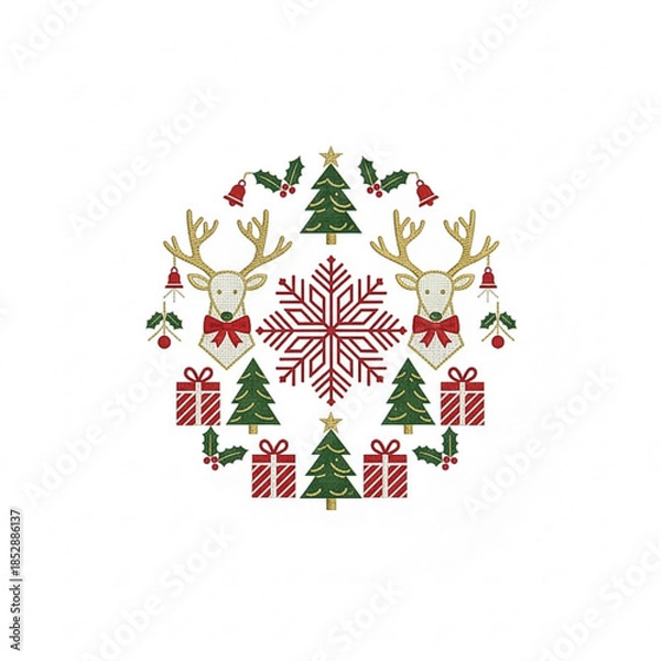 Obraz abstract floral background