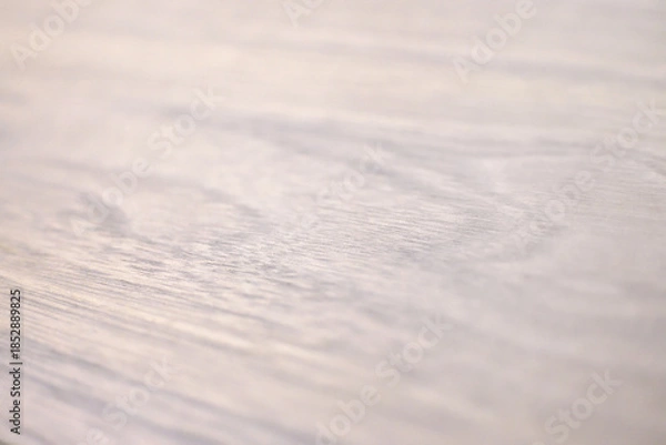 Obraz 白っぽい色の木の板の接写　木材　木目　テクスチャ　木製テーブル　屋内