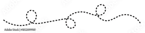 Obraz Minimalistic Line Art Illustration, Simple and Elegant Vector Design for Modern and Creative Concepts