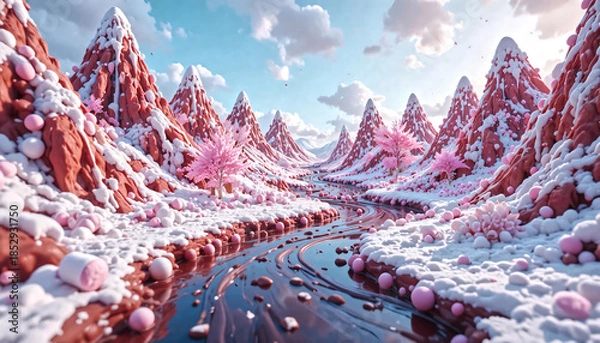 Obraz Christmas in imagination