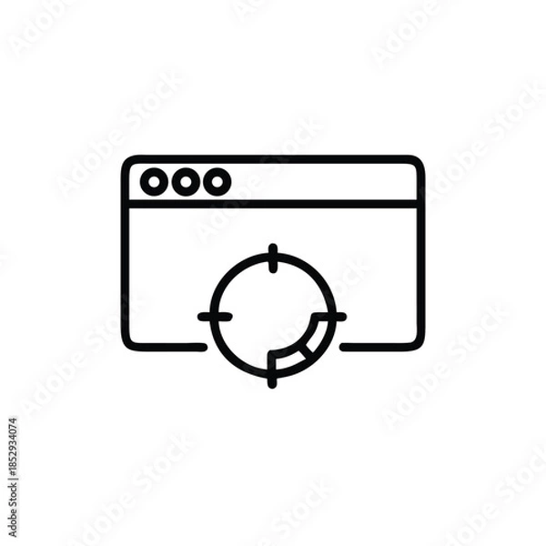 Fototapeta camera icon vector illustration
