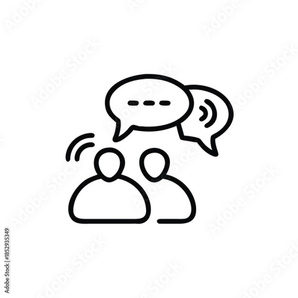 Fototapeta social network concept