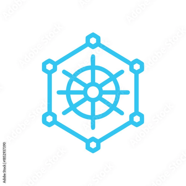 Fototapeta abstract vector illustration