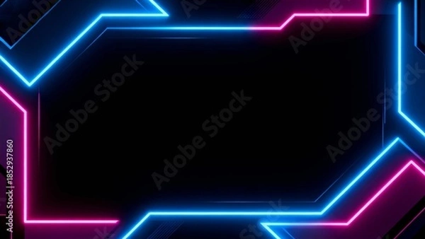 Obraz Neon lights frame