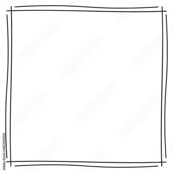 Obraz flat design, simple frame, line art, outline, minimal design,
editable vector, scalable, print ready