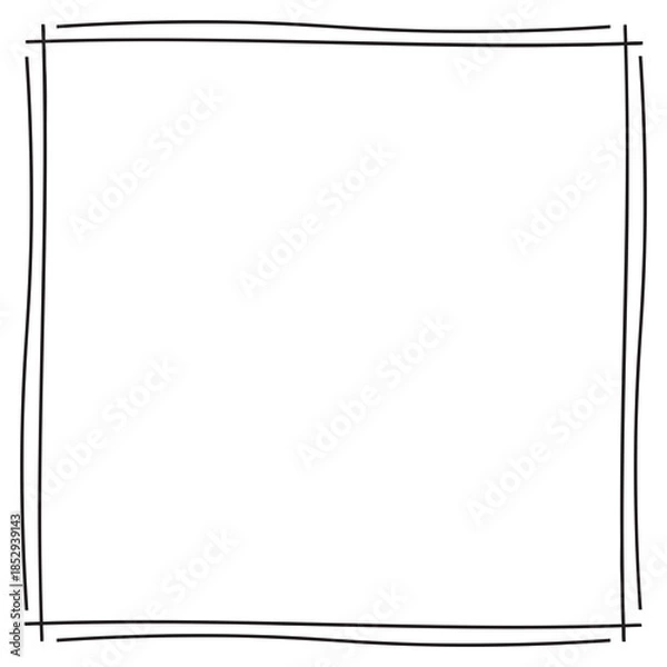 Obraz flat design, simple frame, line art, outline, minimal design,
editable vector, scalable, print ready