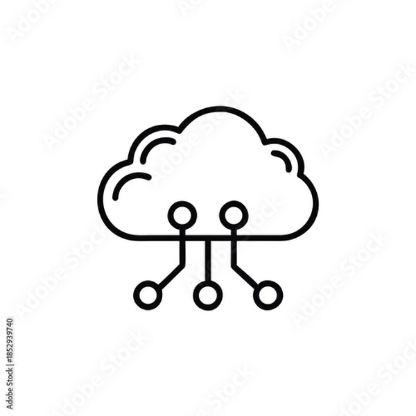 Fototapeta weather icon vector illustration