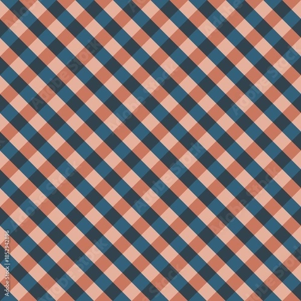 Obraz 	
Seamless plaid pattern	

