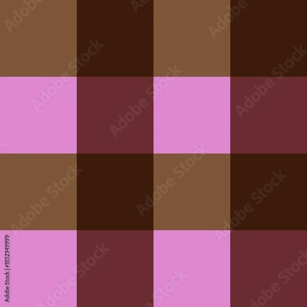 Obraz 	
Seamless plaid pattern	