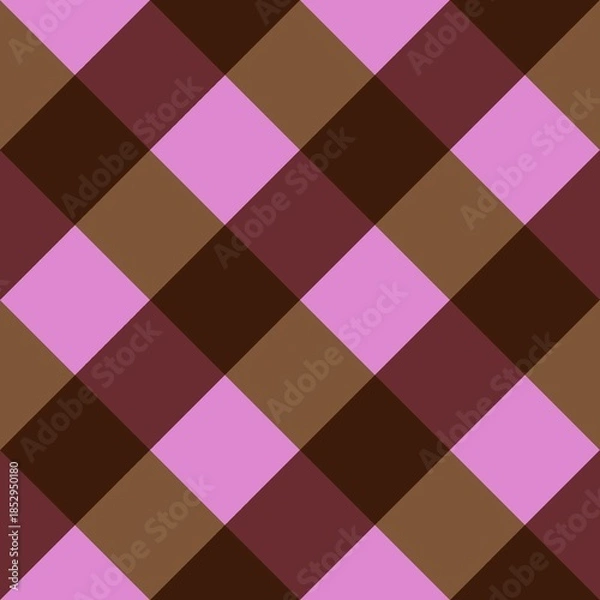 Obraz 	
Seamless plaid pattern	