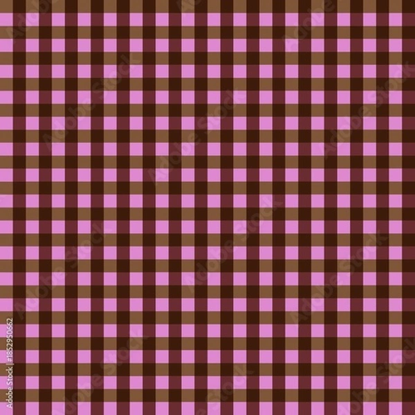 Obraz 	
Seamless plaid pattern	