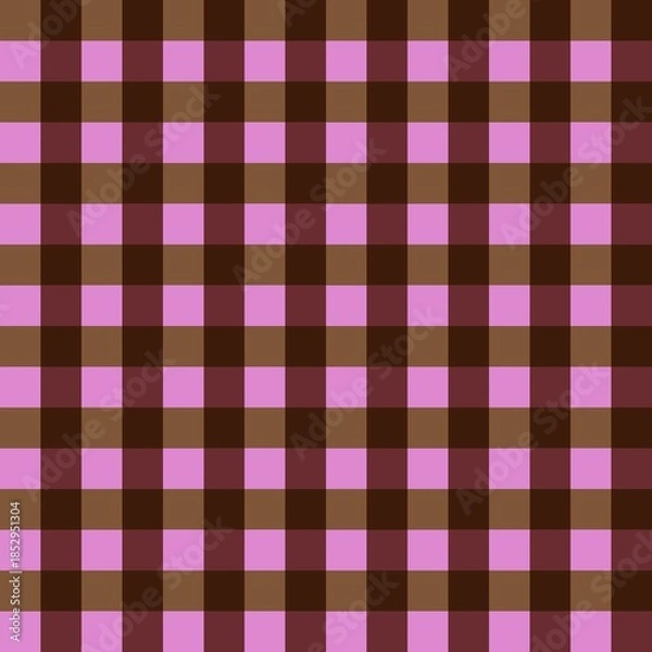 Obraz 	
Seamless plaid pattern	