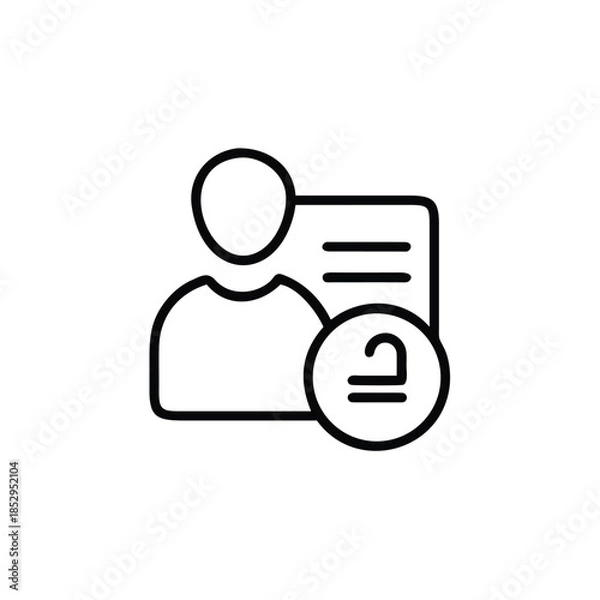 Obraz user icon on internet button