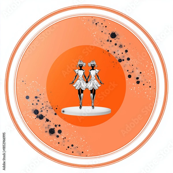 Obraz 双子座。星占い。星座。神話