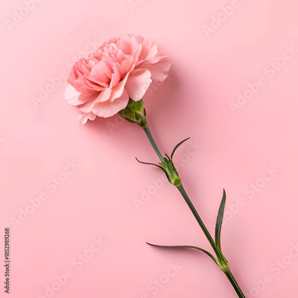 Fototapeta Pink Carnation Bloom