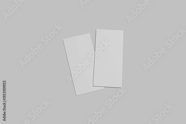 Obraz Blank Dl Flyer Mockup