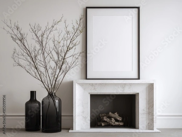 Fototapeta Fireplace
