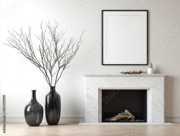 Fototapeta Fireplace