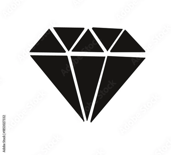 Obraz diamond vector illustration