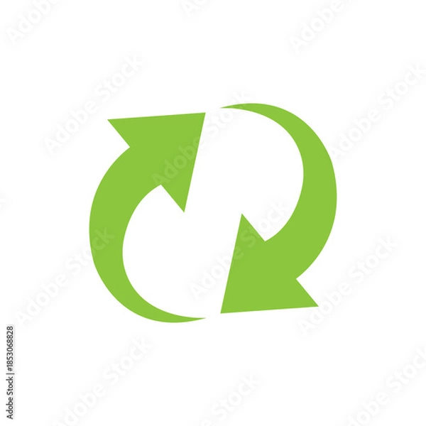 Fototapeta Refresh Arrow Icon – Reload Update Circular Symbol