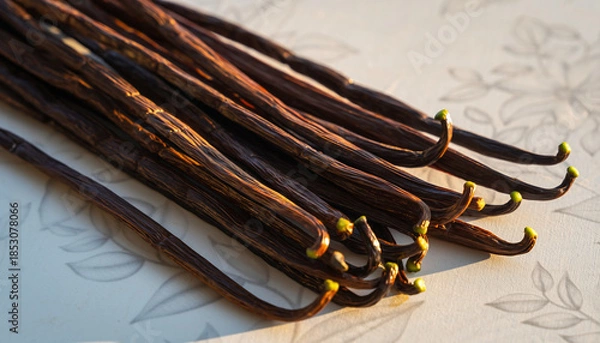 Obraz Premium Tahitian vanilla beans