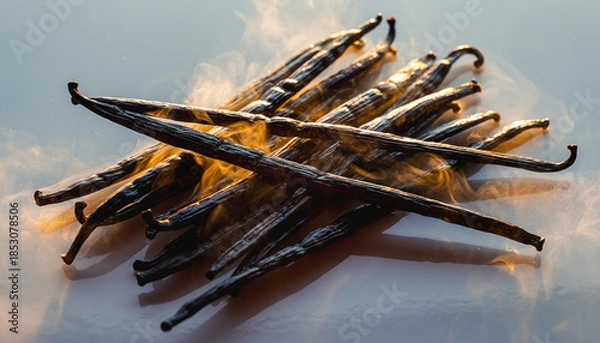 Obraz Premium Tahitian vanilla beans