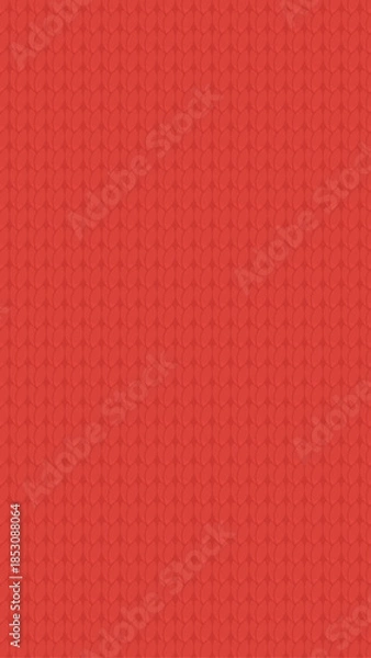 Obraz 赤いニットの編み目模様のパターン - 毛糸や冬、あったかいイメージのかわいい背景素材 - 9:16