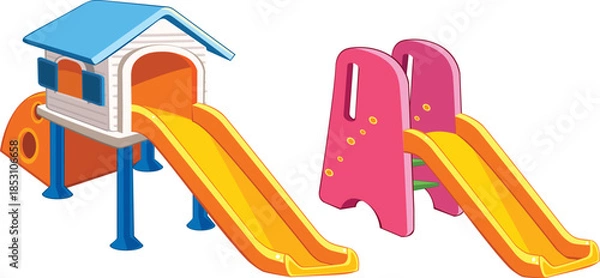 Obraz children drawing on a white background