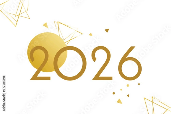 Obraz 2026 Happy New Year Background