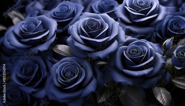 Fototapeta Dark Roses