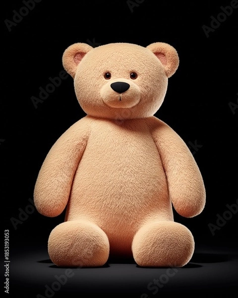 Obraz Charming Plush Teddy Bear Portrait