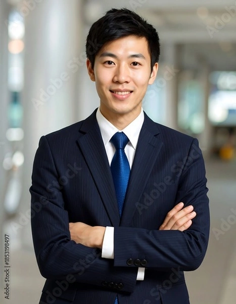 Obraz Businessman portrait
