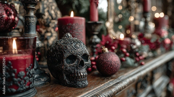 Fototapeta Gothic Holiday Decor