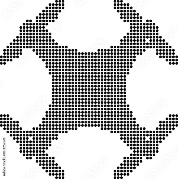 Obraz Simple Drone Illustration