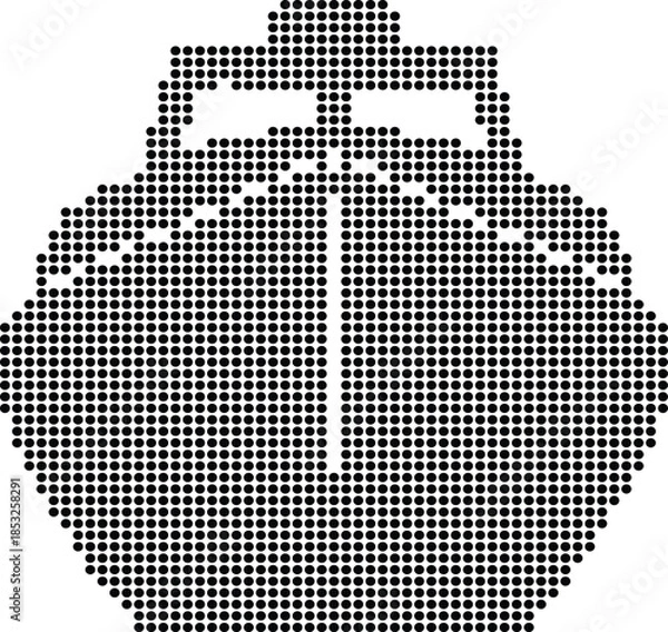 Obraz Simple black bag design