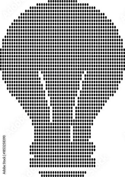 Obraz Simple Light Bulb Design