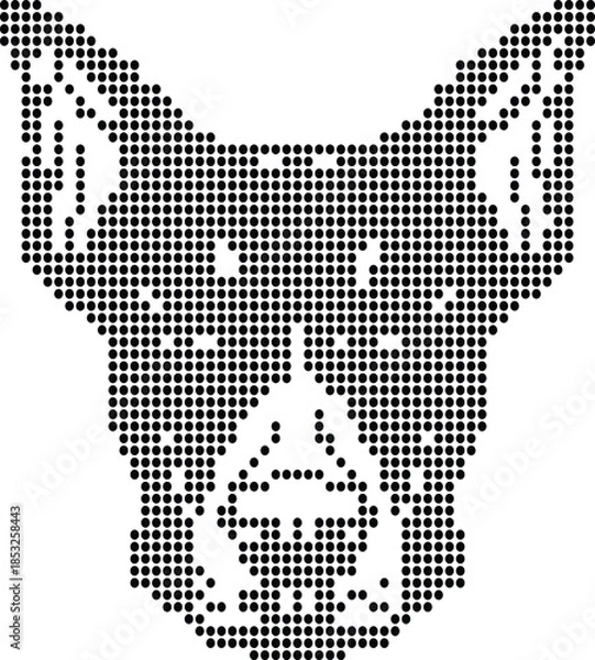 Obraz Simple Animal Face Design