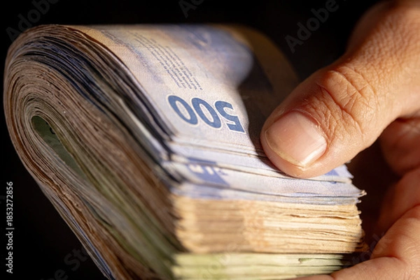 Obraz Dinero en mano