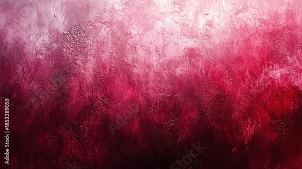 Obraz rose red gradient background with brushed fabric look