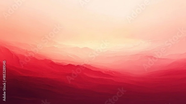 Obraz soft red gradient with a minimal feathered edge 