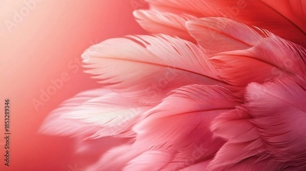 Obraz soft red gradient with a minimal feathered edge 