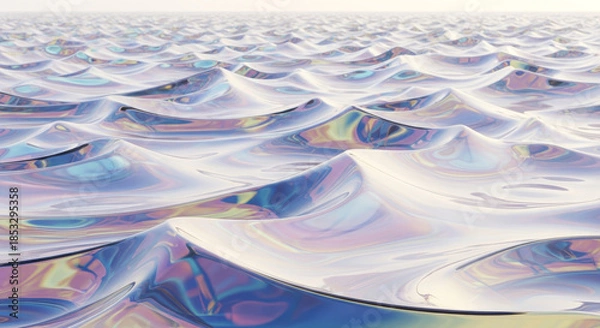 Obraz Translucent Glass Dunes 3D Surrealism