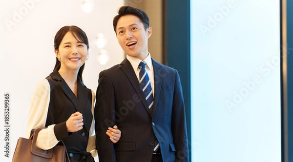 Obraz カップル　夫婦　デート　エスコート