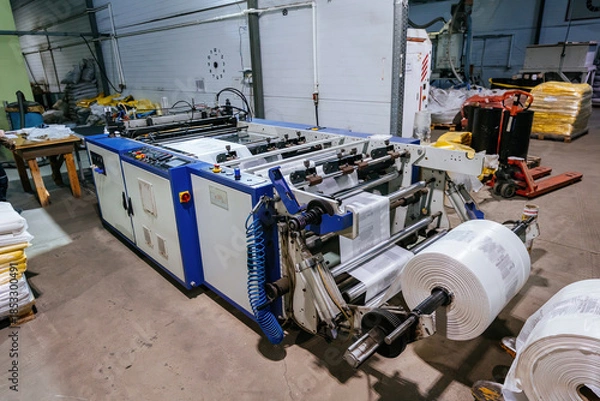 Fototapeta Bottom Sealing Bag Making Machine