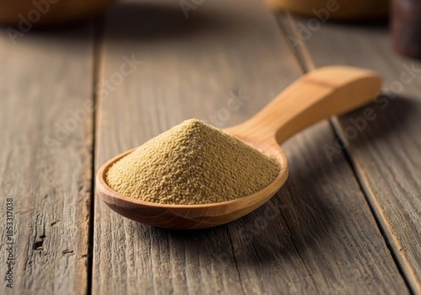 Obraz Cricket protein flour spoon