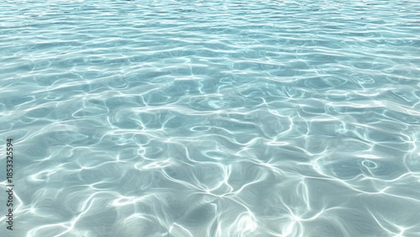 Obraz clear water waves background, pure, light, glowing