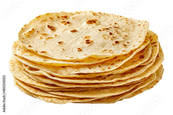 Obraz Stack of Fresh Flatbread